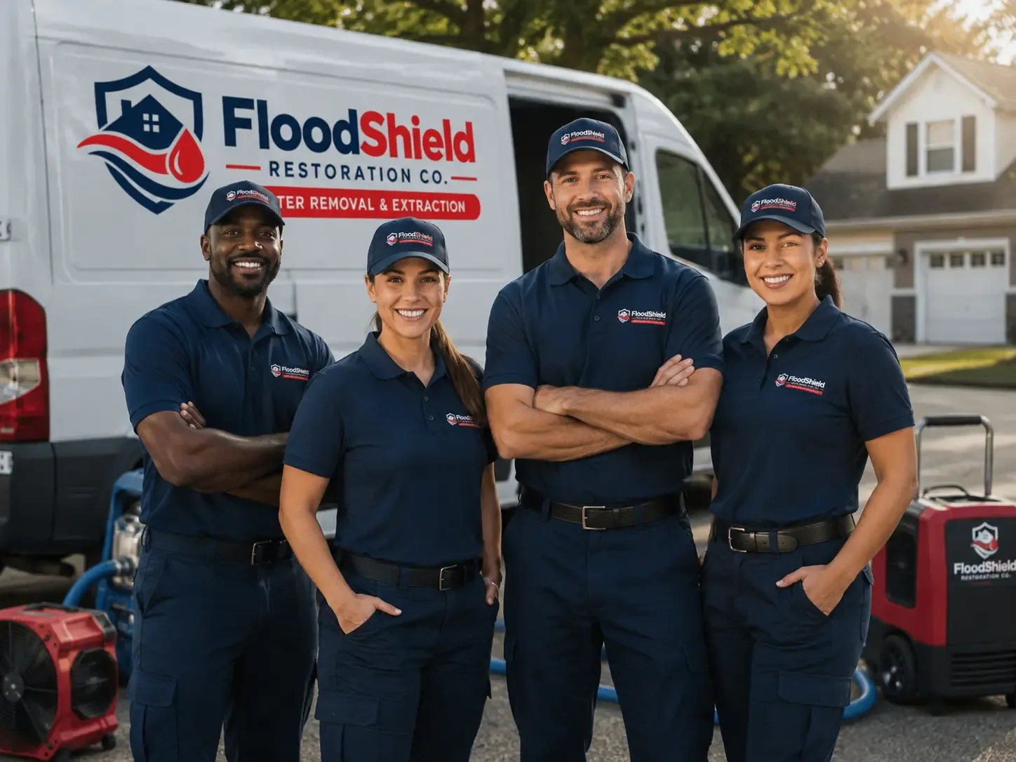 Flood Damage Restoration company in Gheens, LA